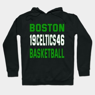 Boston basketball Classic Hoodie